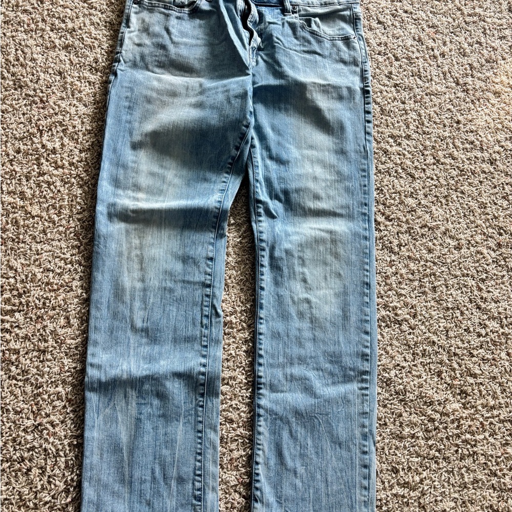 American Eagle Outfitters Blue Straight Jeans Classic Style